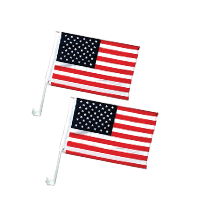 American Flag Car Flag Pack of 2 - The Flag Shirt
