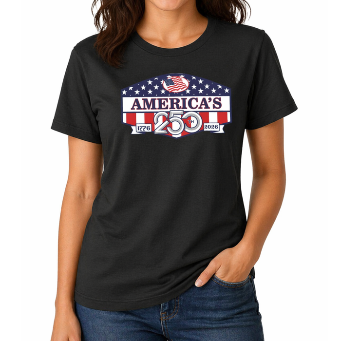 America's 250th Anniversary Made in USA Women's Shirt | The Flag Shirt