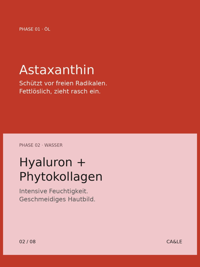 Astaxanthin + Collagen 2 Phasen Serum 30ml