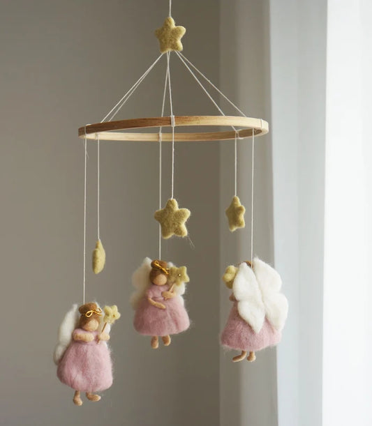 Gamcha - Baby Decoration Mobile - Fairy - Pink