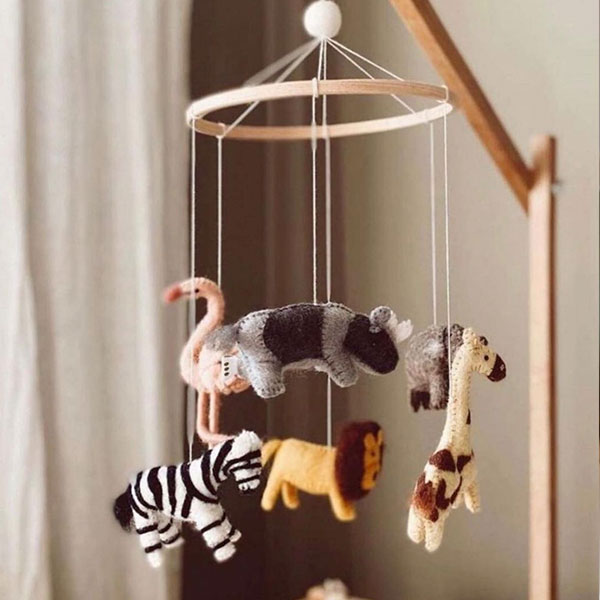 Baby Decoration Mobile - Safari