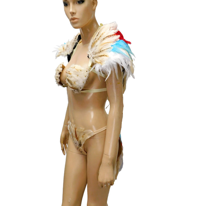 Bra, Bottom and Shoulder Pads Only