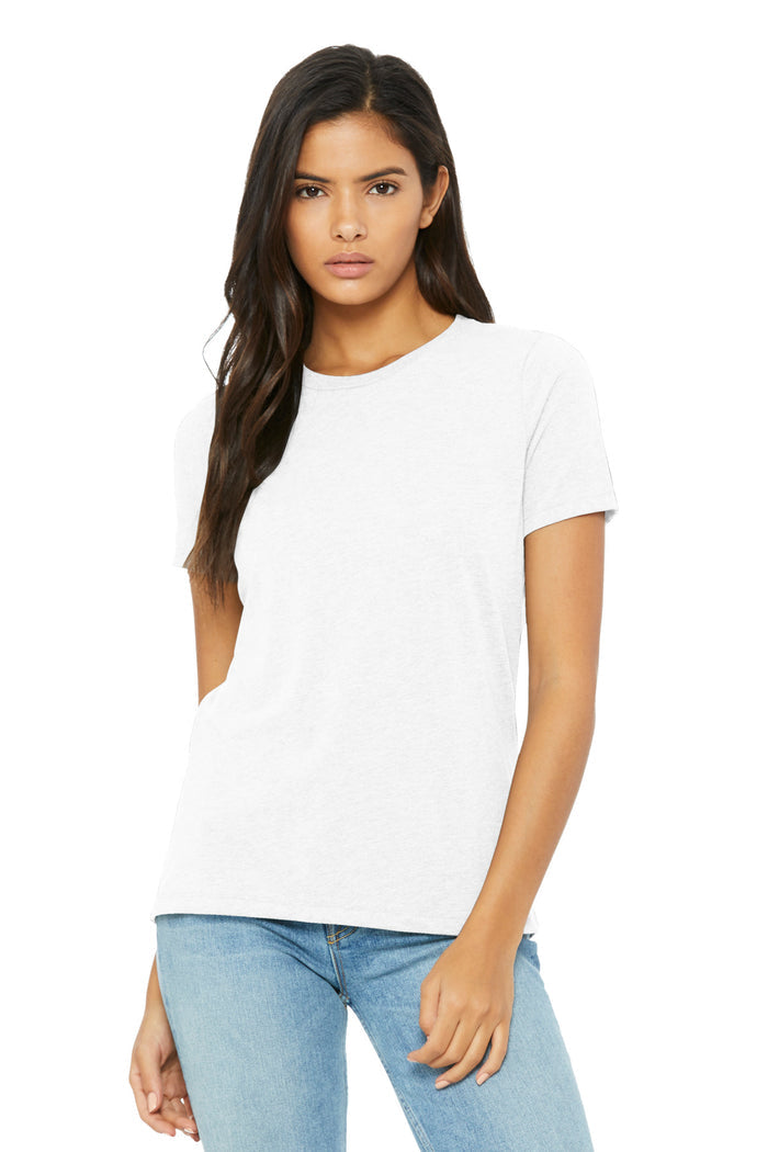 Solid White Triblend / 2XL