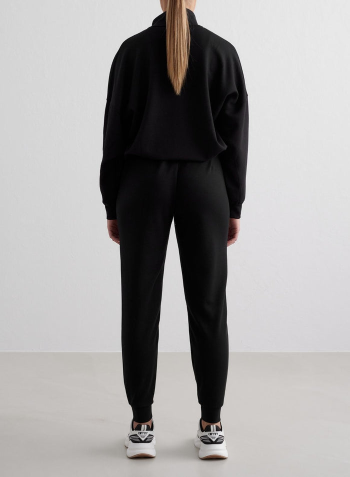 Black Comfy Modal Pants