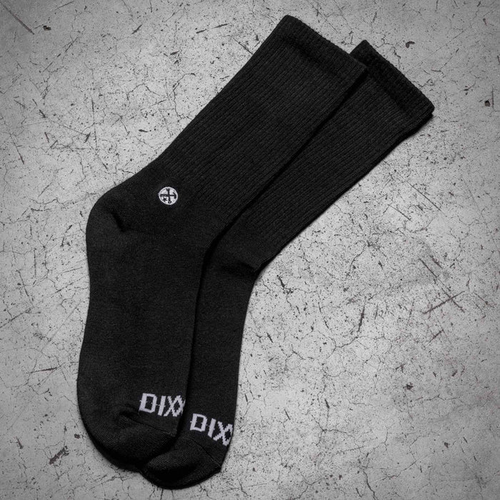 Black Premium Crew CORE - Socks - Dixxon Flannel Co.