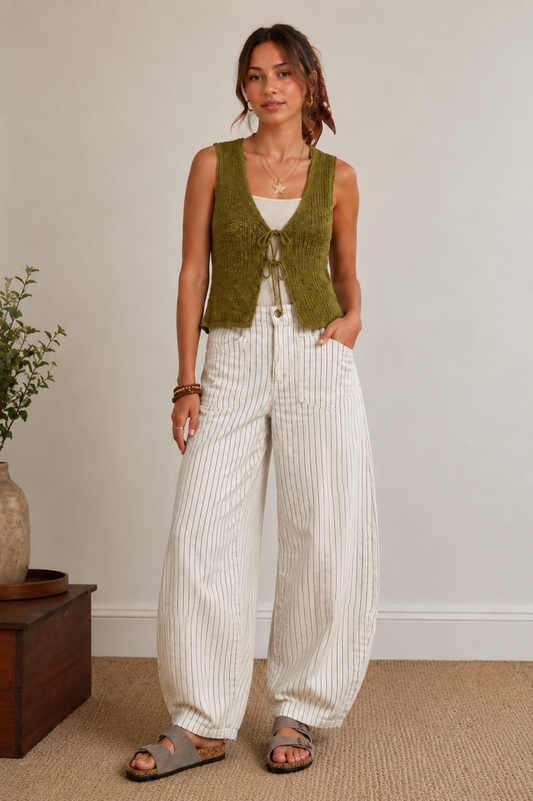 Blaine Striped Jeans