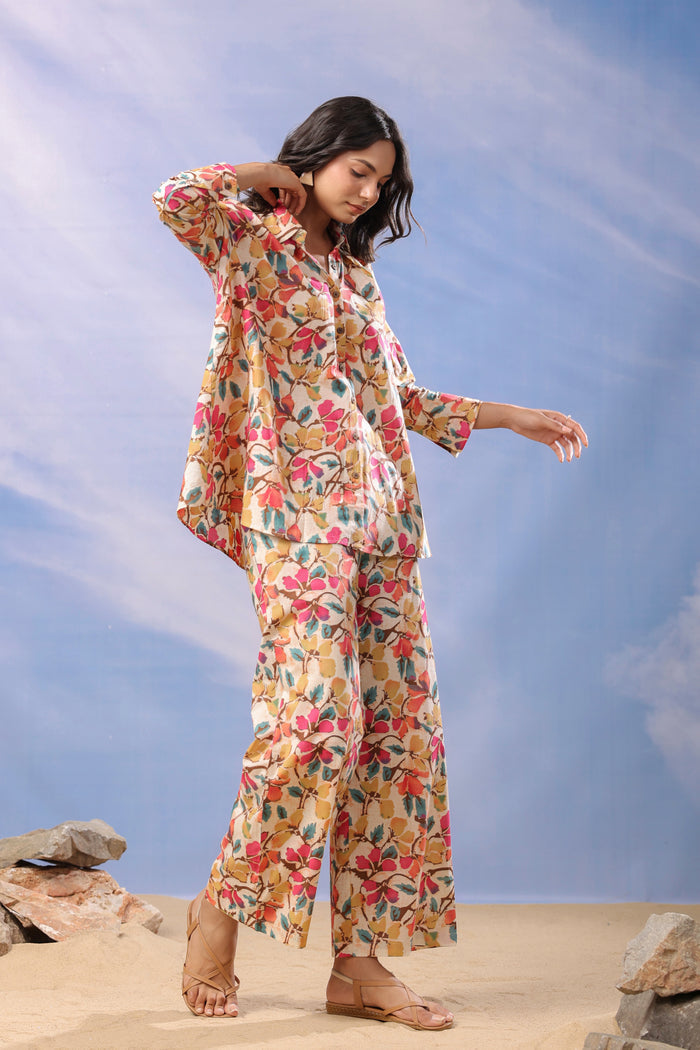Blooming Panorama Cotton Co-ord Set