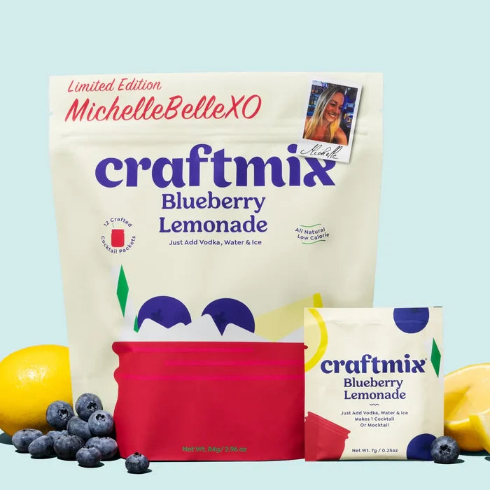Blueberry Lemonade Cocktail Mix  - 12 Pack Multipack