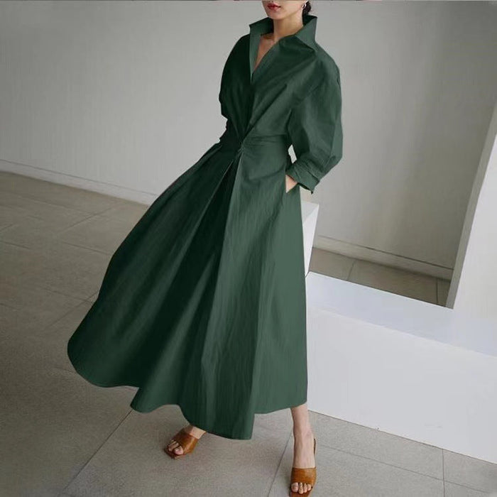 Blythe | Elegant Spring Shirt Dress