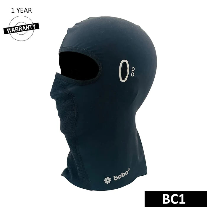 BOBO BC1 Premium Performance Balaclava with SPF 50+ UV Protection
BOBO Motorcycle Balaclava with Breathable Mesh and Ice Silk Fabric
BOBO Full Face Riding Mask with Eyeglass Holes and UV Protection