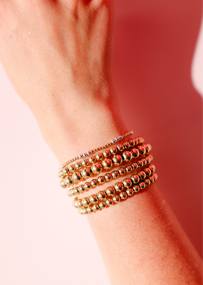 Bracelet ILY Dainty in Gold with Silver
