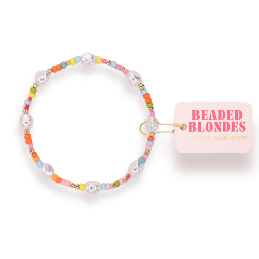 Bracelet Sprinkle Pearl Snowcone