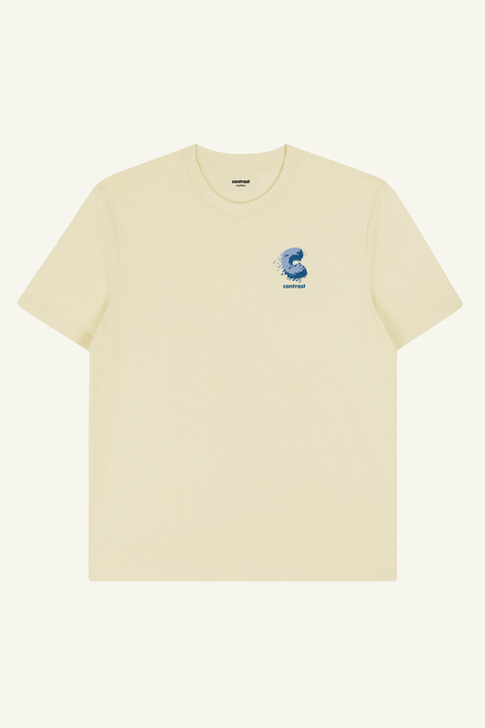 C “Wave” Graphic T-Shirt – Honey