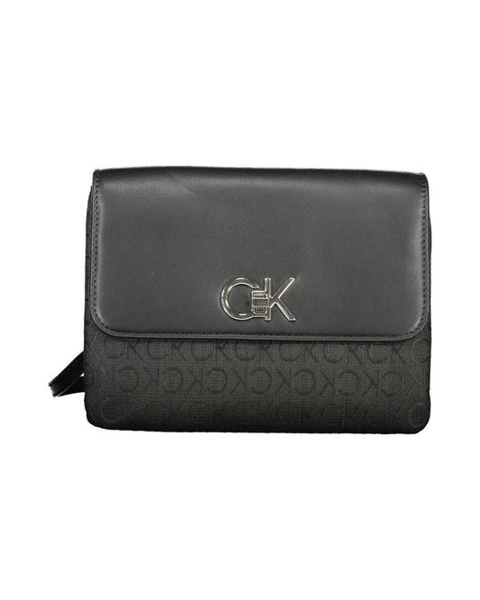 Calvin Klein Black Polyester Women Handbag