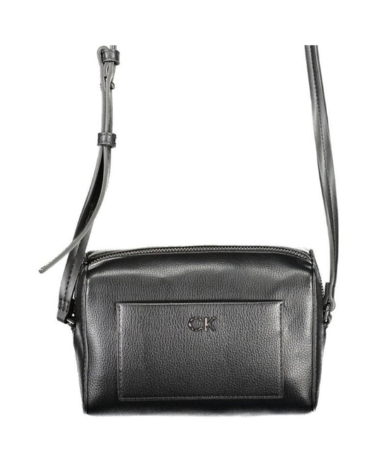 Calvin Klein Black Polyester Women Shoulder Bag