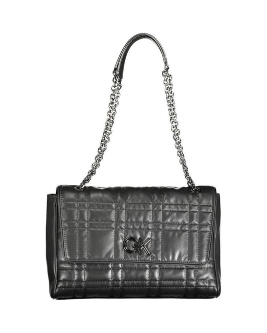 Calvin Klein Nero Polyester Womens Handbag