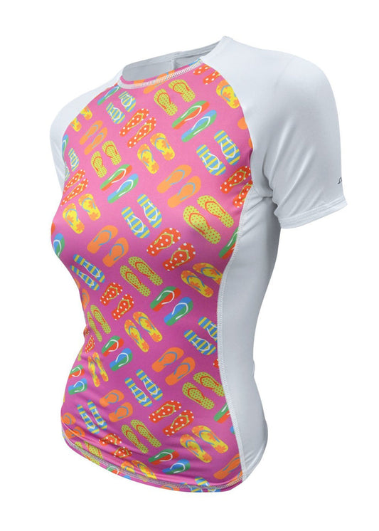 Camiseta de manga corta Skin Cooler para mujer - Oferta
