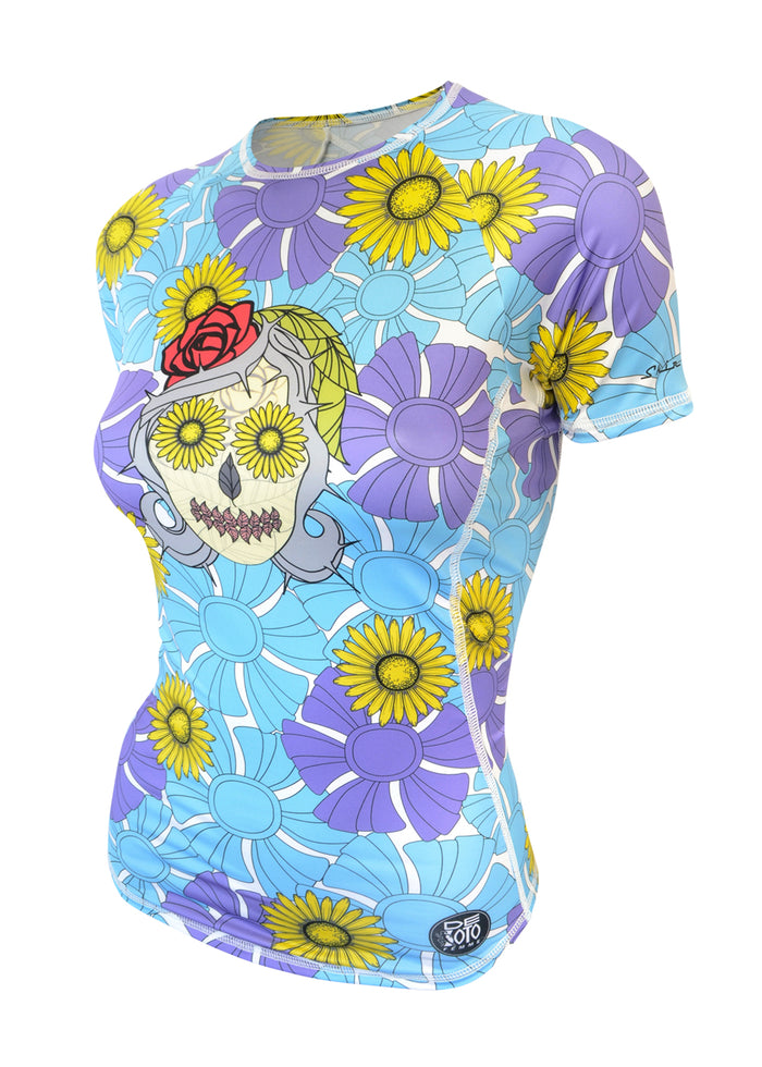 Camiseta de manga corta Skin Cooler para mujer - Oferta