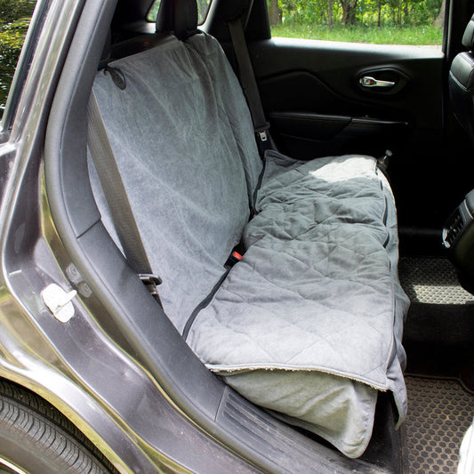 car backseat protector charcoal gray