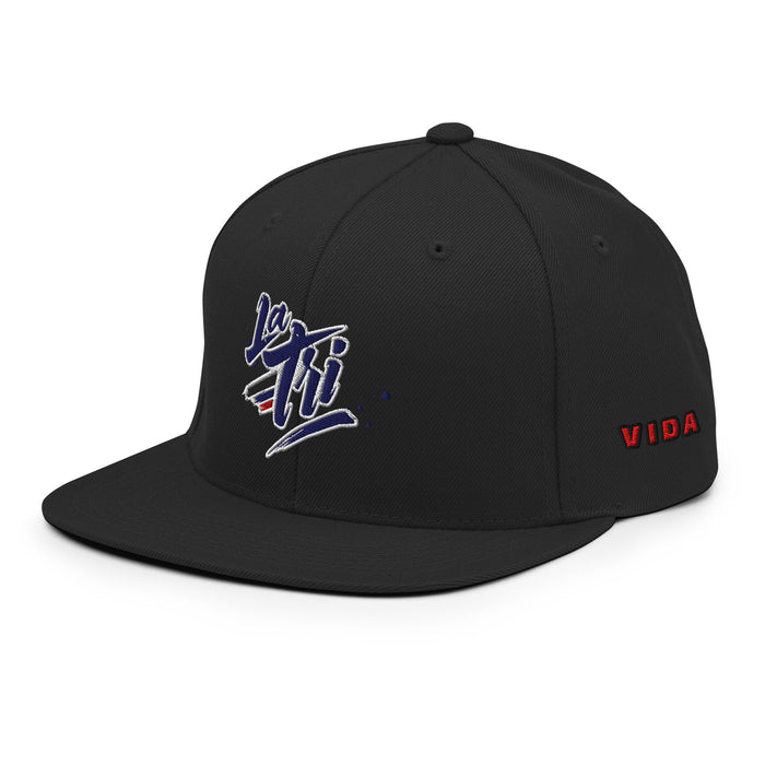 Casquette snapback Équateur La Tri – vue trois quarts gauche