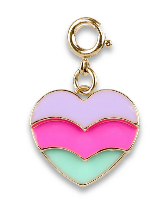 CHARM IT! Gold Swivel Heart Charm