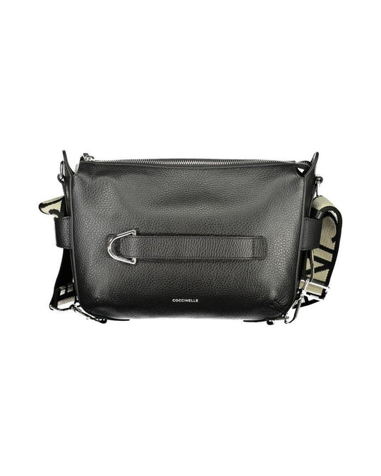 Coccinelle Nero Pelle Women Shoulder Bag