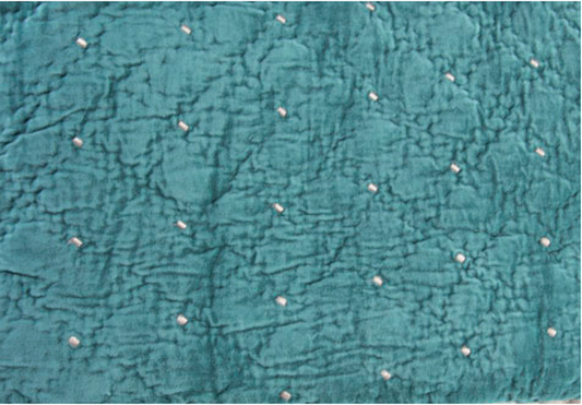 Cotton Velvet - Teal
