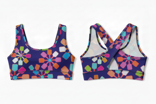 Dink Daisy Crop Top Flat Lay