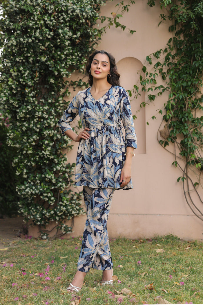 Daisies by the Bay Russian Silk Co-ord Set