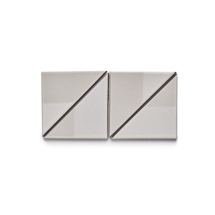 DG17 Sample in Mid-Century White Blend Triangles