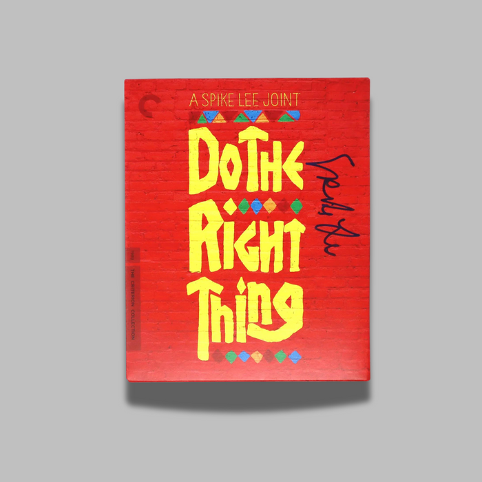 “Do The Right Thing” Criterion Collection Blu-Ray - Signed
