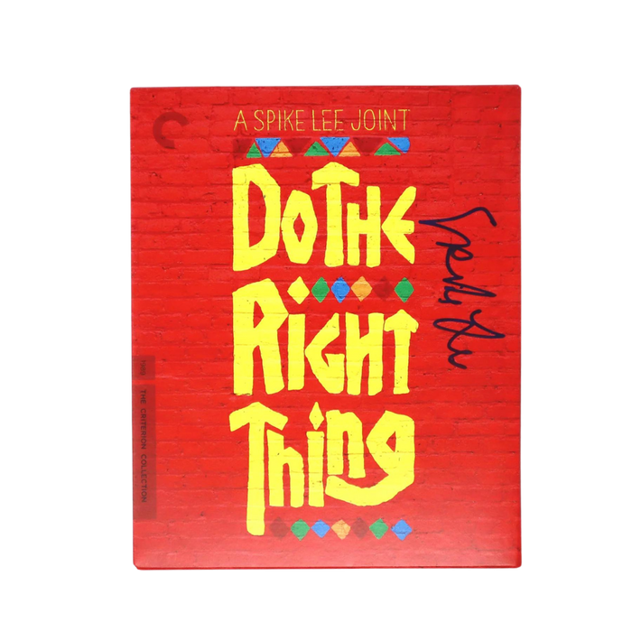 “Do The Right Thing” Criterion Collection Blu-Ray - Signed