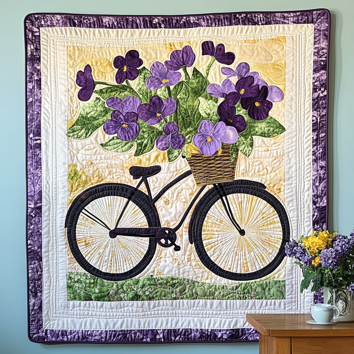 Emma - Tekstil vægkunst Blomstrende Rit