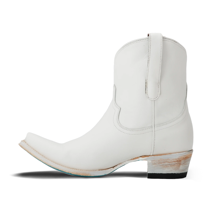 Emma Jane Bootie - Matte White