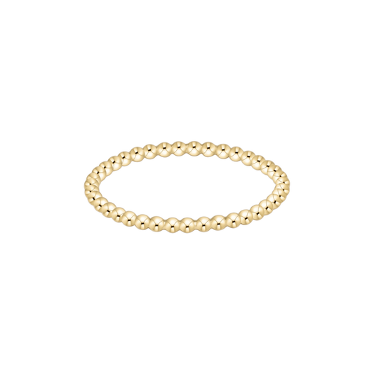 Enewton 14kt Gold Filled Classic Gold 1.5mm Bead Stacking Ring