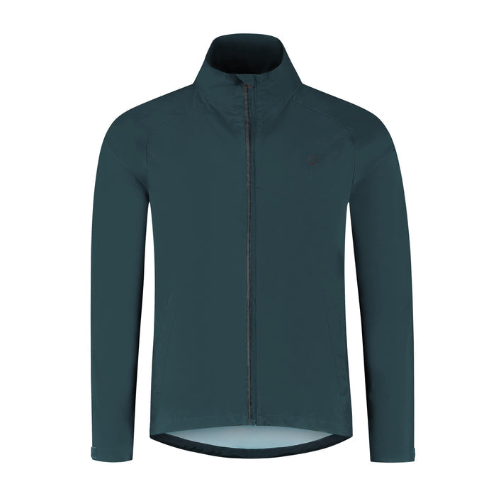 Rogelli Essential hardloopjack heren blauw voorkant.
