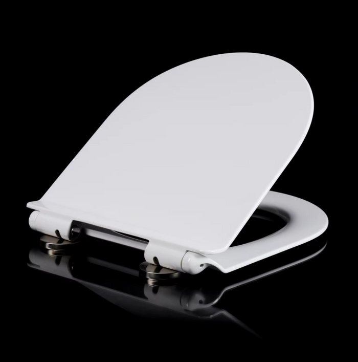 Euro soft close slim toilet seat cover