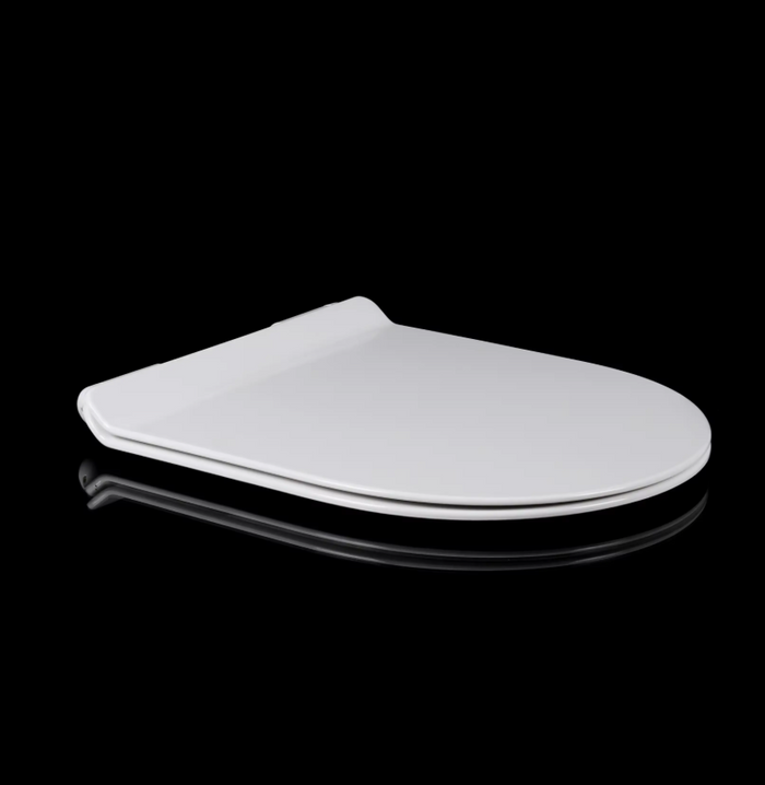 Euro soft close slim toilet seat cover