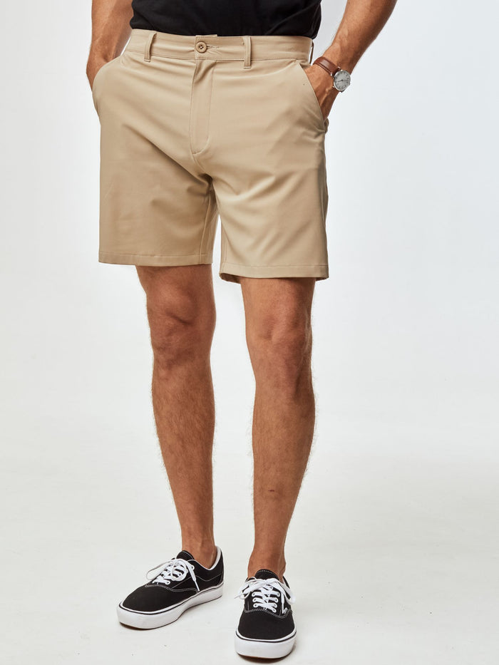 Colors you love, lengths you need # Khaki Everyday Shorts 2.0 | Staples 4-Pack | Fresh Clean Threads