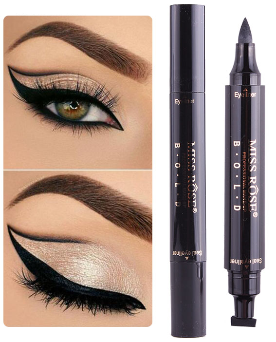 ✨ Eyeliner Wing Stamp – “Perfect Wings in 3 Seconds”