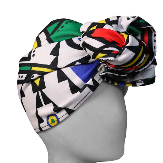 Fabrosanz: Red Nguni Print Headwrap