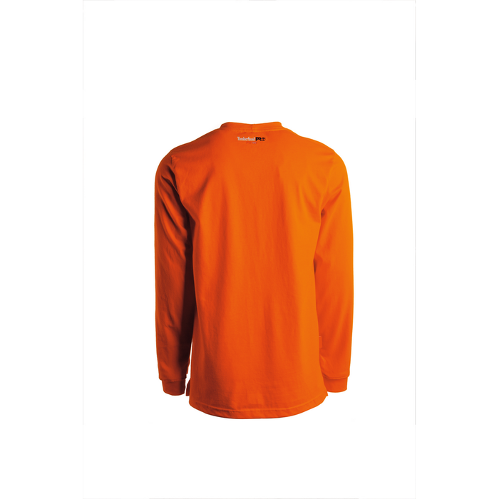 FLAME RESISTANT COTTON CORE POCKET T-SHIRT WITH SLEEVE LOGO - Y86-Blaze Orange | Timberland PRO TB0A1V8D