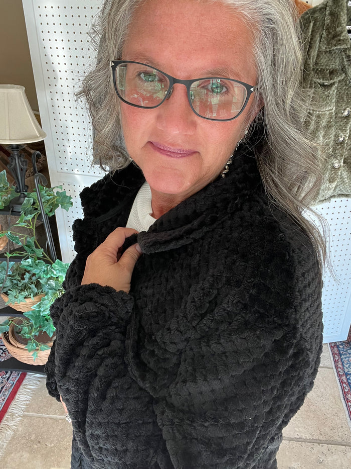 Fleece Shacket by Michelle Mae - 4 colors