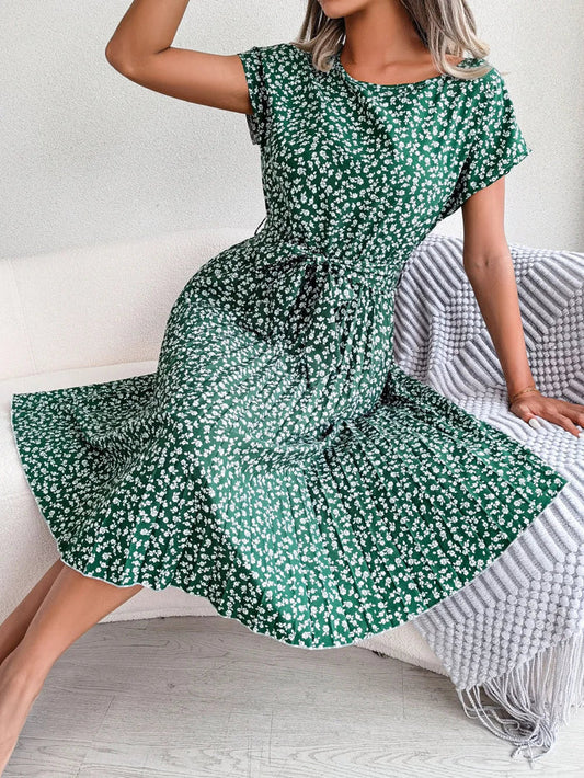 FloraChic A-Line Dress