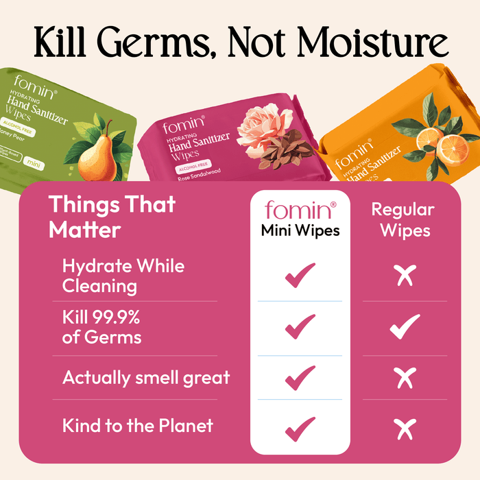 Hand Sanitizer Mini Wipes