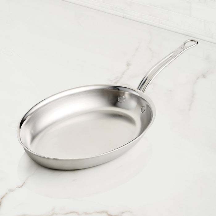 Hestan Provisions Oval Fish Pan 12.5 x 9 inches