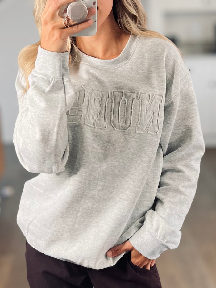 [hoodie] Camo Applique Custom Sweatshirt Preorder // ships in 2-3 weeks