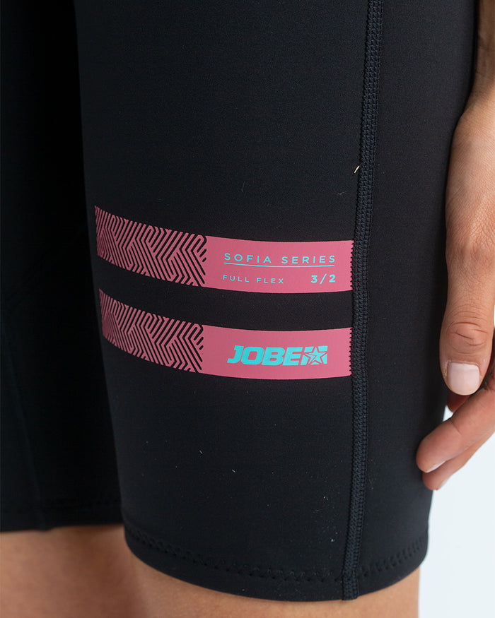 Jobe Sofia Women's 3/2mm Shorty Wetsuit - Rose Pink