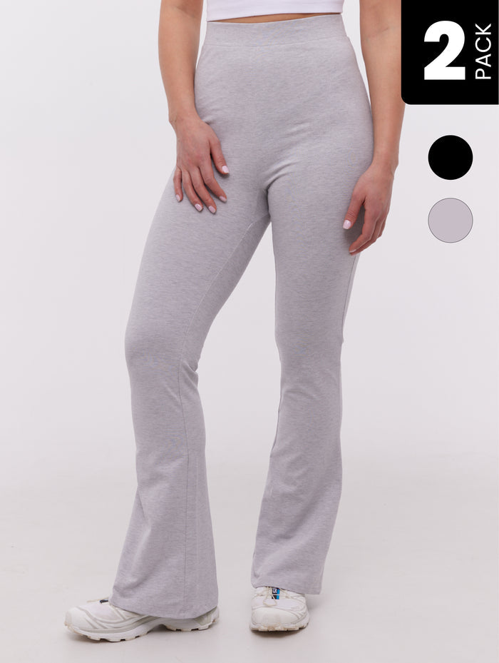 Layra Flared Leggings 2-Pack