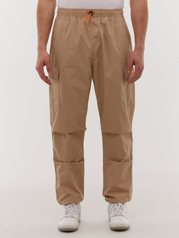Lewin Beige Bottoms Woven Cargos Shot 1